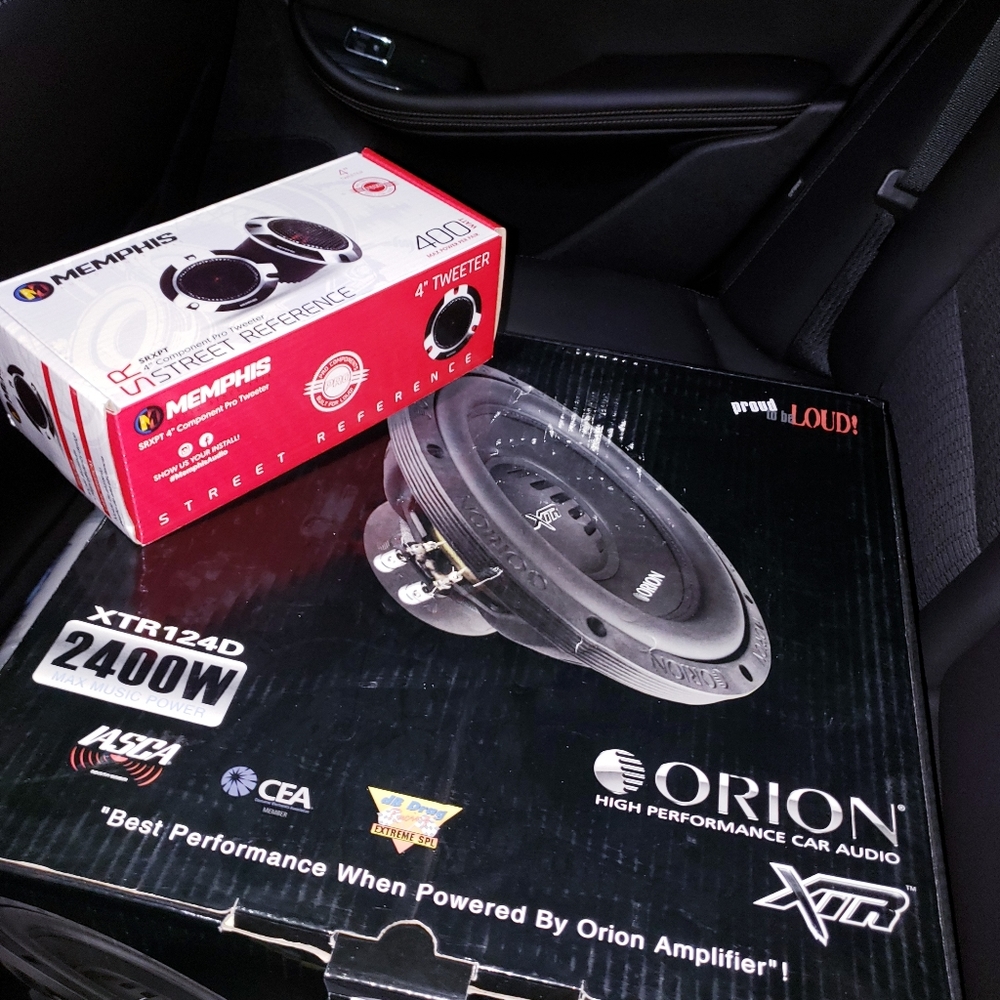 12" Orion XTR Sub 2400Watts